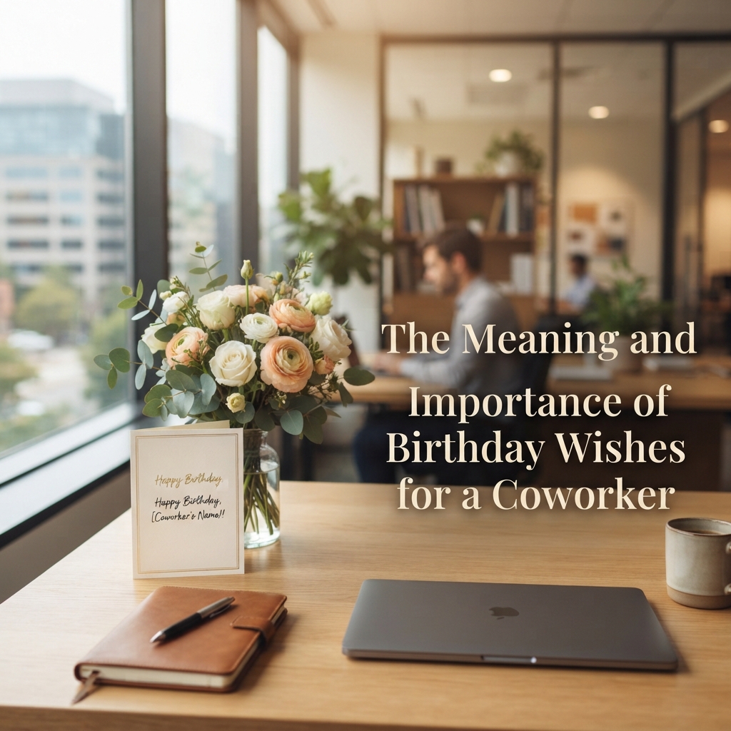 The Meaning and Importance of Birthday Wishes for a Coworker