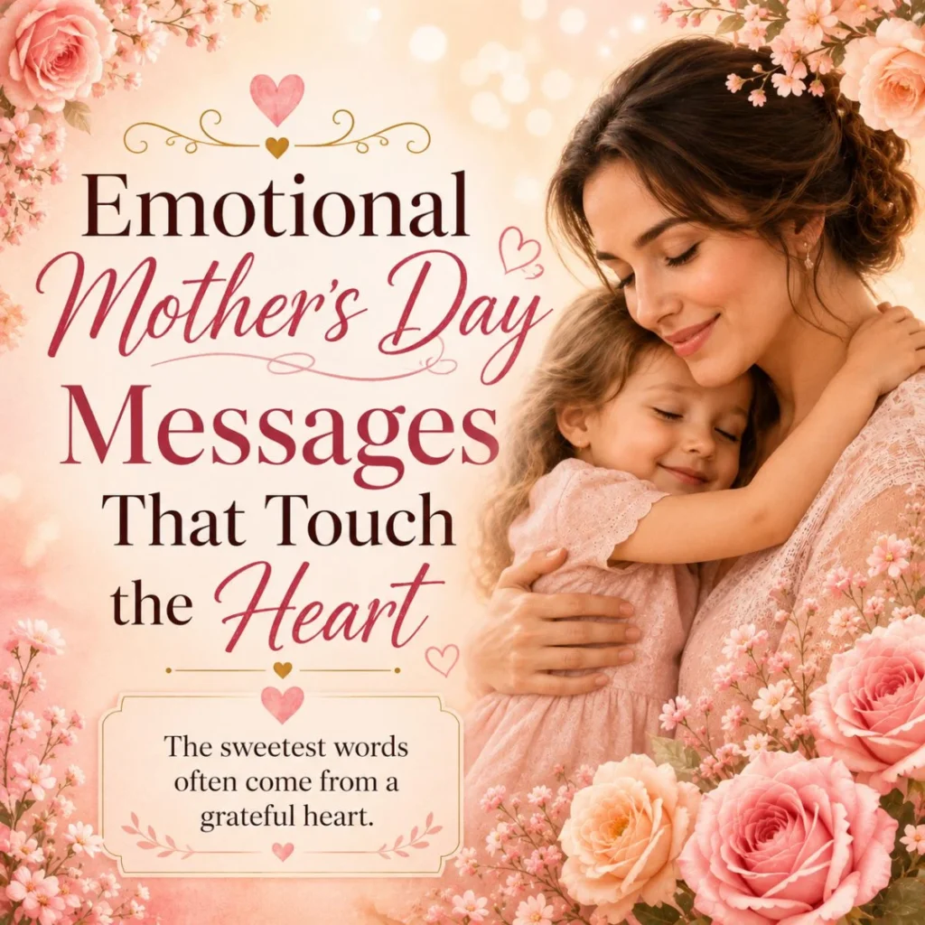 Emotional Mother’s Day Messages That Touch the Heart