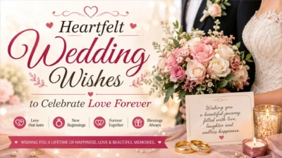 Heartfelt Wedding Wishes to Celebrate Love Forever