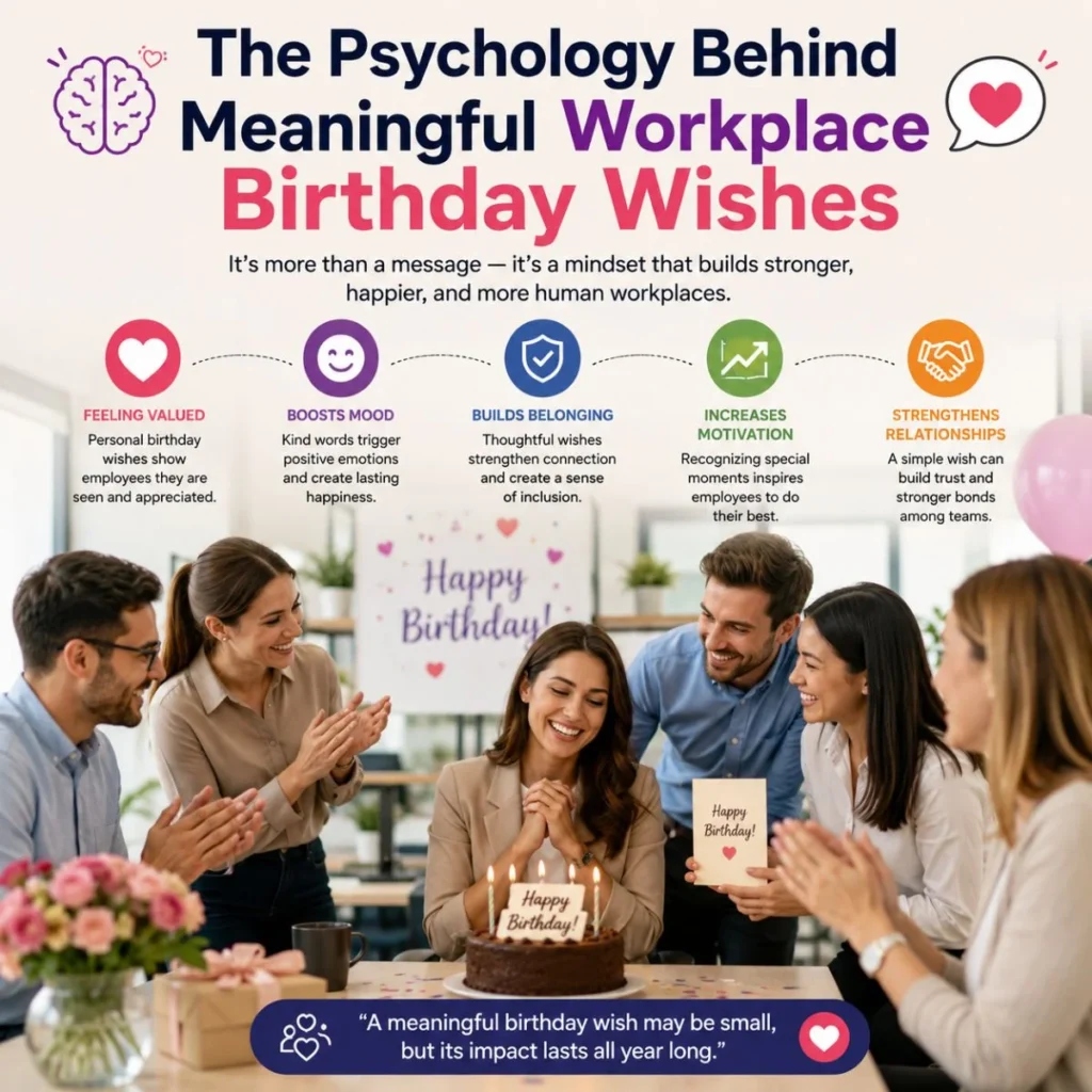 The Psychology Behind Meaningful Workplace Birthday Wishes