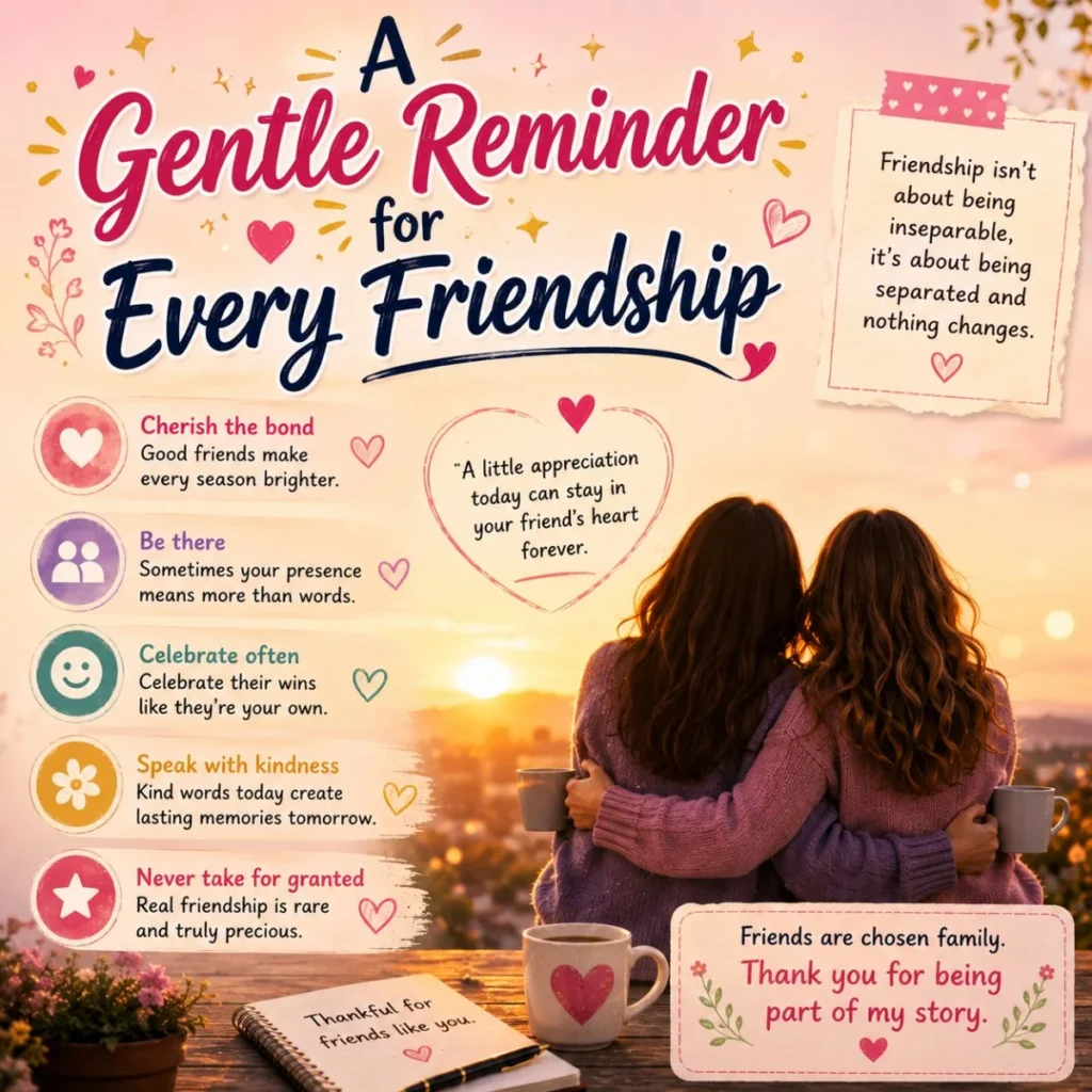 ✨ A Gentle Reminder for Every Friendship