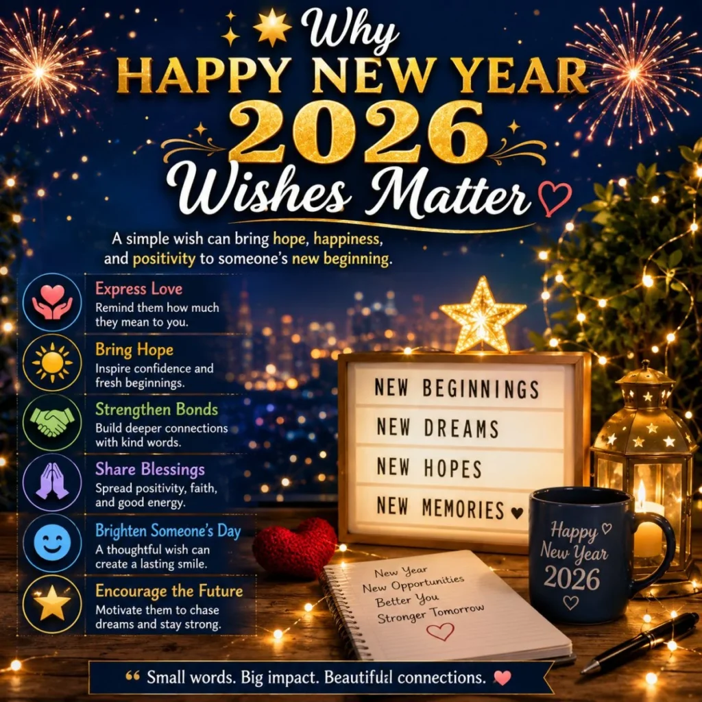 🌟 Why Happy New Year 2026 Wishes Matter