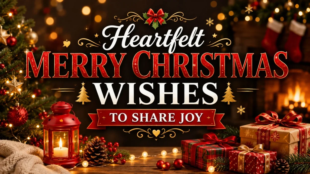 🎄 Heartfelt Merry Christmas Wishes to Share Joy