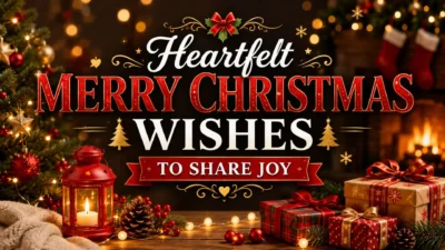 🎄 Heartfelt Merry Christmas Wishes to Share Joy