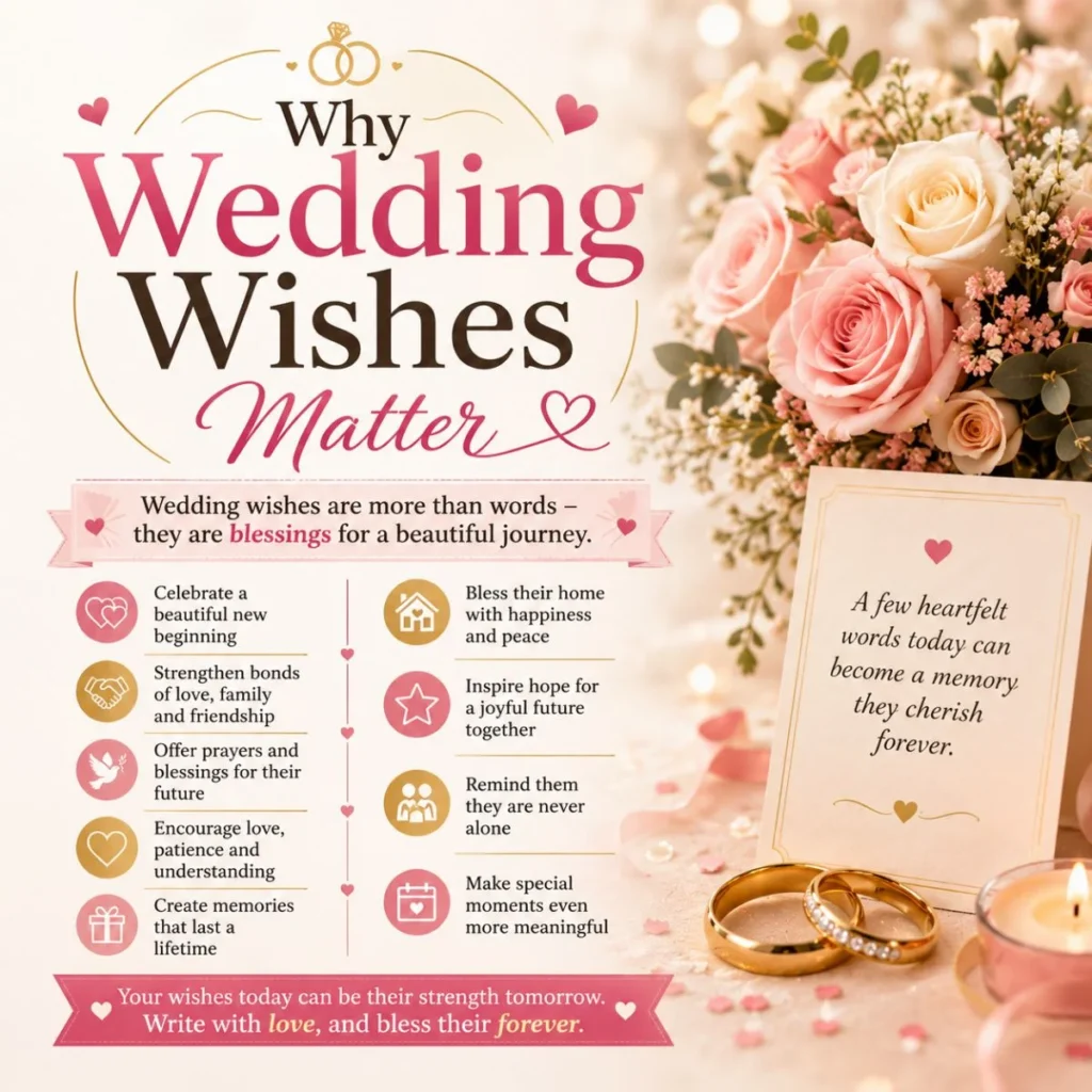 💍 Why Wedding Wishes Matter