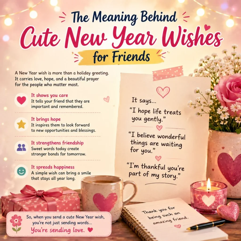 💕 The Meaning Behind Cute New Year Wishes for Friends