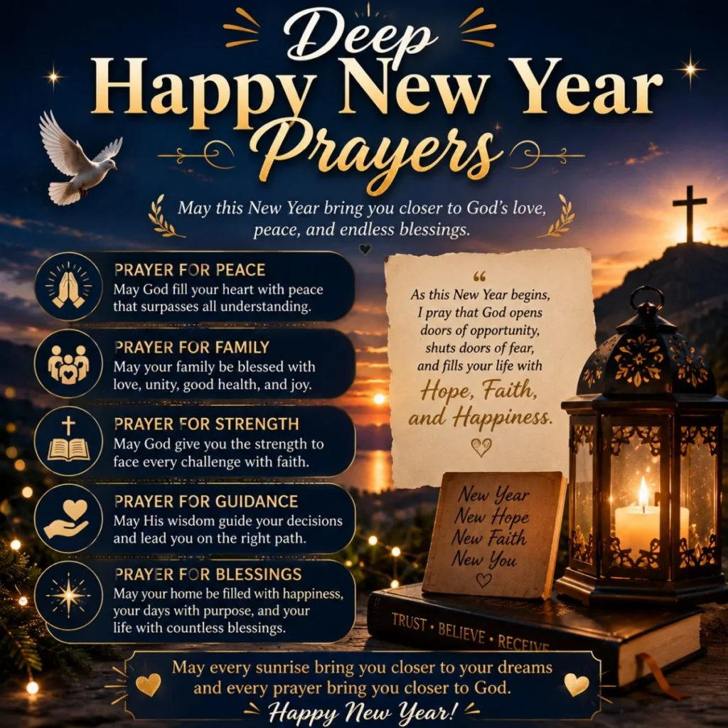 🙏 Deep Happy New Year Prayers