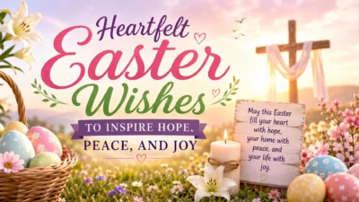 Heartfelt Easter wishes to inspire hope, peace, and joy